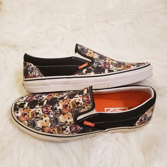 vans aspca dog slip ons